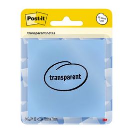 Post-it Bloc-notes transparent notes, orange pastel
