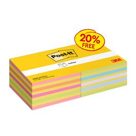 Post-it Bloc-notes adhésif, 76 x 76 mm, promotion