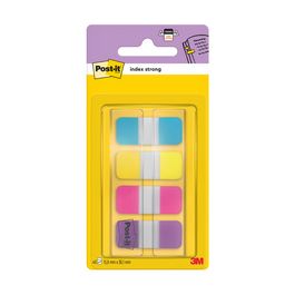 Post-it Marque-page Index Strong Mini, 16 x 38mm, 4 couleurs