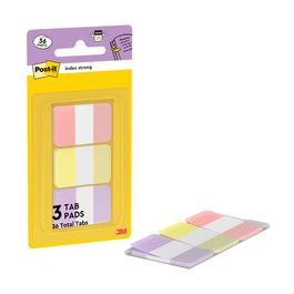 Post-it Marque-page Index Strong, Standard, pastel