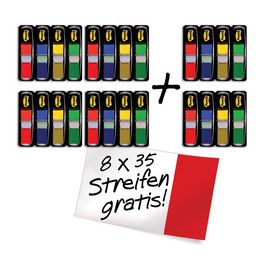 Post-it Marque-page Index mini, 11,9 x 43,2 mm, 4 couleurs