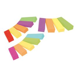 Post-it Marque-pages en papier, 15 x 50 mm, couleurs