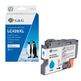 Cartouche compatible de première qualité LC426XLC Brother - cyan