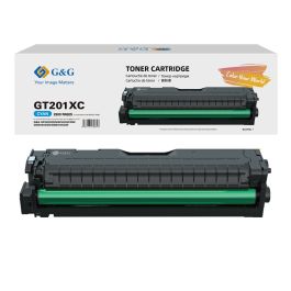 Toner compatible de première qualité GT201XCEV G&G Image - cyan