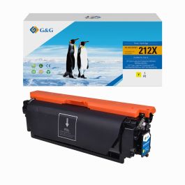 Toner compatible de première qualité W2122X / 212X HP - jaune