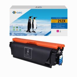 Toner compatible de première qualité W2123X / 212X HP - magenta