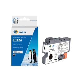 Cartouche compatible de première qualité LC424BK Brother - noire