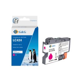 Cartouche compatible de première qualité LC424M Brother - magenta