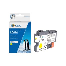 Cartouche compatible de première qualité LC424Y Brother - jaune