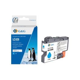 Cartouche compatible de première qualité LC426XLC Brother - cyan