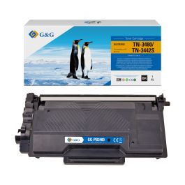 Toner compatible de première qualité TN3480 Brother - noir