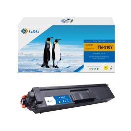 Toner compatible de première qualité TN910Y Brother - jaune