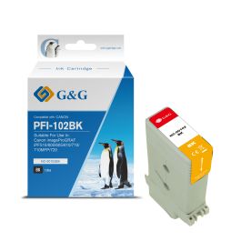 Cartouche compatible de première qualité 0895B001 / PFI-102 BK Canon - noire
