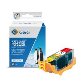 Cartouche compatible de première qualité 2932B001 / PGI-520 PGBK Canon - noire