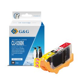 Cartouche compatible de première qualité 4540B001 / CLI-526 BK Canon - noire