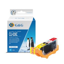 Cartouche compatible de première qualité 4541B001 / CLI-526 C Canon - cyan