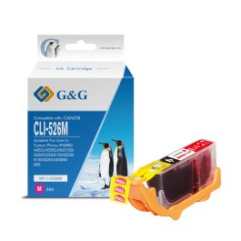 Cartouche compatible de première qualité 4542B001 / CLI-526 M Canon - magenta