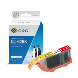 Cartouche compatible de première qualité 6384B001 / CLI-42 BK Canon - noire