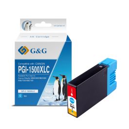Cartouche compatible de première qualité 9193B001 / PGI-1500 XLC Canon - cyan