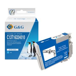 Cartouche compatible de première qualité C13T16324010 / 16XL Epson - cyan