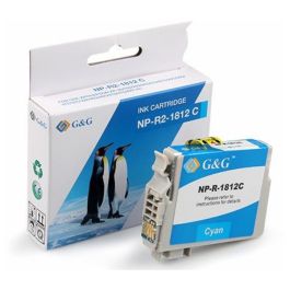 Cartouche compatible de première qualité C13T18124012 / 18XL Epson - cyan