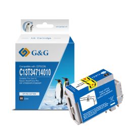 Cartouche compatible de première qualité C13T34714010 / 34XL Epson - noire