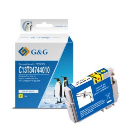 Cartouche compatible de première qualité C13T34744010 / 34XL Epson - jaune