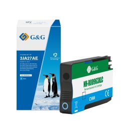 Cartouche compatible de première qualité 3JA27AE / 963XL HP - cyan