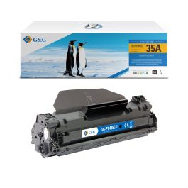 Toner compatible de première qualité CB435A / 35A HP - noir