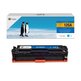 Toner compatible de première qualité CB541A / 125A HP - cyan