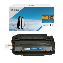 Toner compatible de première qualité CE255X / 55X HP - noir
