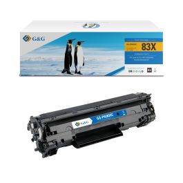 Toner compatible de première qualité CF283X / 83X HP - noir