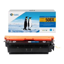 Toner compatible de première qualité CF361XC / 508X HP - cyan