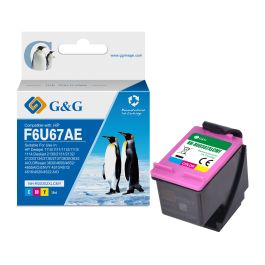 Cartouche compatible de première qualité F6U67AE / 302XL HP - multicouleur