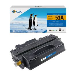 Toner compatible de première qualité Q7553A / 53A HP - noir