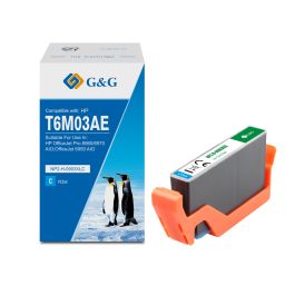 Cartouche compatible de première qualité T6M03AE / 903XL HP - cyan
