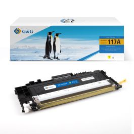Toner compatible de première qualité W2072A / 117A HP - jaune