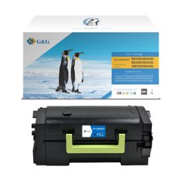 Toner compatible de première qualité 58D2U00 Lexmark - noir