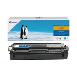 Toner compatible de première qualité CLTC504SELS / C504 Samsung - cyan