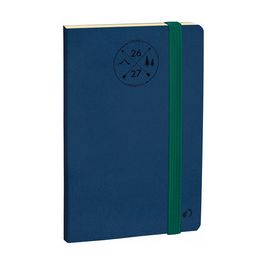 QUO VADIS Agenda Affaires SD, 2026/2027, 16 mois, bleu denim