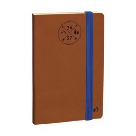 QUO VADIS Agenda Horizontal 15 SD, 2026/2027, noisette