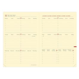 QUO VADIS Agenda Horizontal 24 SD Prestige, 2026/2027, vert