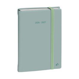 QUO VADIS Agenda PLAN NOTE 1521, 2026/2027, vert pastel