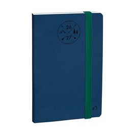 QUO VADIS Agenda Président SD 2026/2027, 16 mois, bleu denim