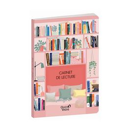QUO VADIS Carnet de lecture, 150 x 210 mm, Bibliothèque