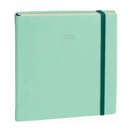 Quo Vadis Agenda Exécutif Prestige ML 2026, Silk vert d'eau