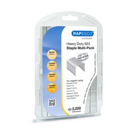 RAPESCO Agrafes 923/8, 4.000 pièces, galvanisé