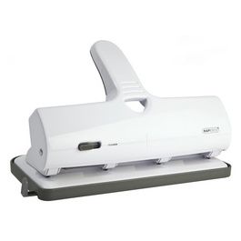 RAPESCO Perforateur quatre trous ALU 40, 40 feuilles, blanc