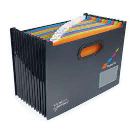 RAPESCO Trieur SupaFile, A4, 13 compartiments, noir