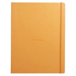 RHODIA Carnet de notes RHODIARAMA, A4+, ligné, orange